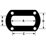 Order Exhaust Pipe Flange Gasket by AP EXHAUST - 9245 For Your Vehicle