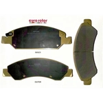 Order EUROROTOR - ID1363H - Front Ceramic Pads For Your Vehicle