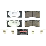 Order POWER STOP - Z26-011 - Z26 Street Performance Carbon-Fiber Ceramic Brake Pads For Your Vehicle