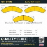 Order Plaquettes avant en céramique  by QUALITY-BUILT - 1001-0784C For Your Vehicle