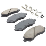 Order QUALITY-BUILT - 1001-0866C - Front Disc Brake Pad Set For Your Vehicle