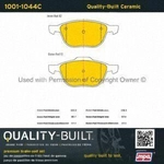 Order Plaquettes avant en céramique  by QUALITY-BUILT - 1001-1044C For Your Vehicle