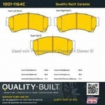 Order Plaquettes avant en céramique  by QUALITY-BUILT - 1001-1164C For Your Vehicle