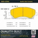 Order Plaquettes avant en céramique  by QUALITY-BUILT - 1001-1374C For Your Vehicle