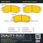 Order Plaquettes avant en céramique  by QUALITY-BUILT - 1001-1521C For Your Vehicle