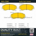 Order Plaquettes avant en céramique  by QUALITY-BUILT - 1001-1736C For Your Vehicle