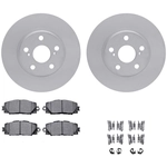 Order DYNAMIC FRICTION COMPANY - 4512-76150 - Ensemble de disque de frein avant For Your Vehicle