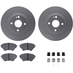 Order DYNAMIC FRICTION COMPANY - 4512-80059 - Ensemble de disque de frein avant For Your Vehicle