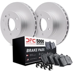 Order DYNAMIC FRICTION COMPANY - 4512-99150 - Front Disc Brake Kit For Your Vehicle