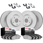 Order DYNAMIC FRICTION COMPANY - 4514-31023 - Front & Ensembre de disques de frein arrière For Your Vehicle