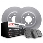 Order DYNAMIC FRICTION COMPANY - 4514-80037 - Ensemble de disque de frein avant For Your Vehicle