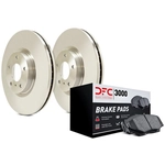 Order DYNAMIC FRICTION COMPANY - 6302-40094 - Ensemble de disque de frein avant For Your Vehicle