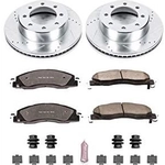 Order POWER STOP - K5411-36 - Front Disc Brake Kit For Your Vehicle