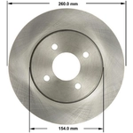 Order BENDIX GLOBAL - PRT6150 - Disc Brake Rotor For Your Vehicle