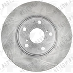 Order Front Disc Brake Rotor by TOP QUALITY - 8-980159 For Your Vehicle