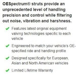 Order Front OESpectrum Strut by MONROE/EXPERT SERIES - 73100 For Your Vehicle