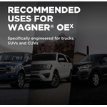 Order WAGNER - OEX1649 - Plaquettes avant en céramique de qualité supérieure For Your Vehicle