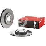 Order Front Premium Rotor by BREMBO - 09.5166.11 (1 Qty) For Your Vehicle