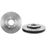 Order Front Premium Rotor by BREMBO - 09.8709.81 (1 Qty) For Your Vehicle