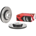 Order Front Premium Rotor by BREMBO - 09.A870.1X (1 Qty) For Your Vehicle