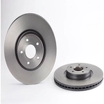 Order Front Premium Rotor by BREMBO - 09.A728.11 (1 Qty) For Your Vehicle