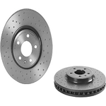 Order Front Premium Rotor by BREMBO - 09.A758.1X (1 Qty) For Your Vehicle