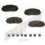 Order AGNA BRAKES - ALD1184M - Plaquettes avant semi-métallique For Your Vehicle