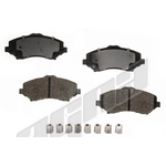 Order AGNA BRAKES - ALD1327M - Plaquettes avant semi-métallique For Your Vehicle