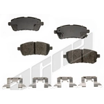 Order AGNA BRAKES - ALD1454AM - Plaquettes avant semi-métallique For Your Vehicle