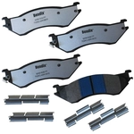 Order Front Semi Metallic Pads by BENDIX - MKD702K2FM For Your Vehicle