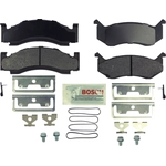 Order Plaquettes avant semi-métallique by BOSCH - BE269H For Your Vehicle