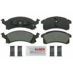 Order Plaquettes avant semi-métallique by BOSCH - BE673H For Your Vehicle