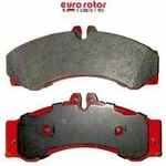 Order Front Semi Metallic Pads by EUROROTOR - XD949 For Your Vehicle