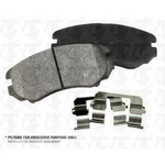 Order Plaquettes avant semi-métallique by POSITIVE PLUS - PPF-D1074 For Your Vehicle