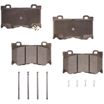 Order Front Semi Metallic Pads by PROFUSION - PMD1346S For Your Vehicle