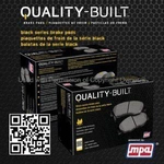 Order Plaquettes avant semi-métallique by QUALITY-BUILT - 1003-0199M For Your Vehicle