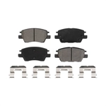 Order SIM - SIM-1844 - Front Semi-Metallic Disc Brake Pads For Your Vehicle