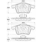 Order Plaquette avant semi-métalique de qualité supérieur Severe Duty by CENTRIC PARTS - 106.09790 For Your Vehicle