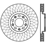 Order Front Slotted Rotor by STOPTECH - 126.63080CSL For Your Vehicle