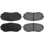 Order CENTRIC PARTS - 105.12580 - Front Super Premium Ceramic Pads For Your Vehicle