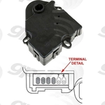 Order Porte de mélange de chauffage ou actionneur d'arrêt d'eau by GLOBAL PARTS DISTRIBUTORS - 1712241 For Your Vehicle