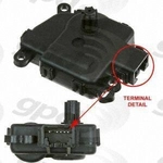 Order Heater Blend Door Or Water Shutoff Actuator by GLOBAL PARTS DISTRIBUTORS - 1712294 For Your Vehicle