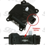 Order Porte de mélange de chauffage ou actionneur d'arrêt d'eau by GLOBAL PARTS DISTRIBUTORS - 1712318 For Your Vehicle