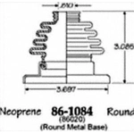 Order Ensemble de Soufflet de Joint Homocinétique intérieur by EMPI - 86-1084D For Your Vehicle