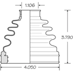 Order Inner Boot Kit by EMPI - 86-2418D For Your Vehicle