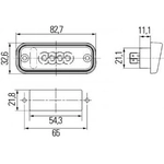 Order License Plate Light by HELLA - 010278311 For Your Vehicle