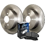 Order Ensembre de disques de frein arrière by CENTRIC PARTS - 908.34504 For Your Vehicle