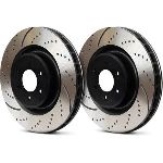Order Rear Slotted Rotor by EBC BRAKE - GD7141 For Your Vehicle