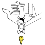 Order Joint à rotule inférieur by MOOG - K7403 For Your Vehicle