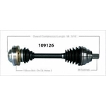 Order Arbre CV neuf by WORLDPARTS - 109126 For Your Vehicle